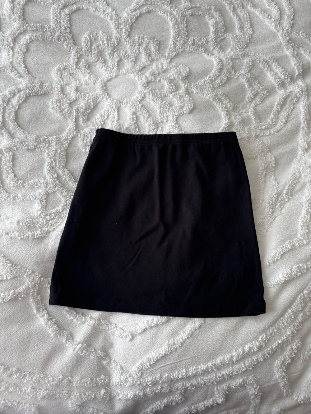 SHEIN Black Stretch Mini Skirt